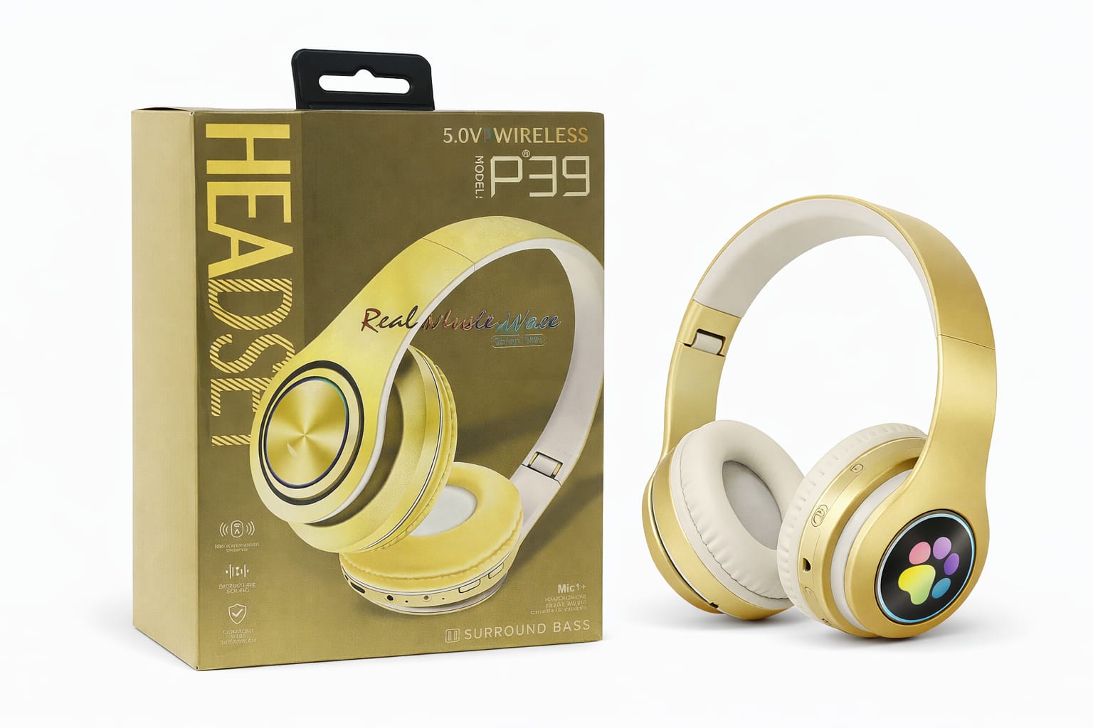 Wireless Over-Ear Kopfhörer (Mix Farben)